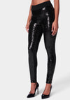 Sequin Tuxedo Stripe Legging