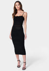 Crochet Tube Midi Dress