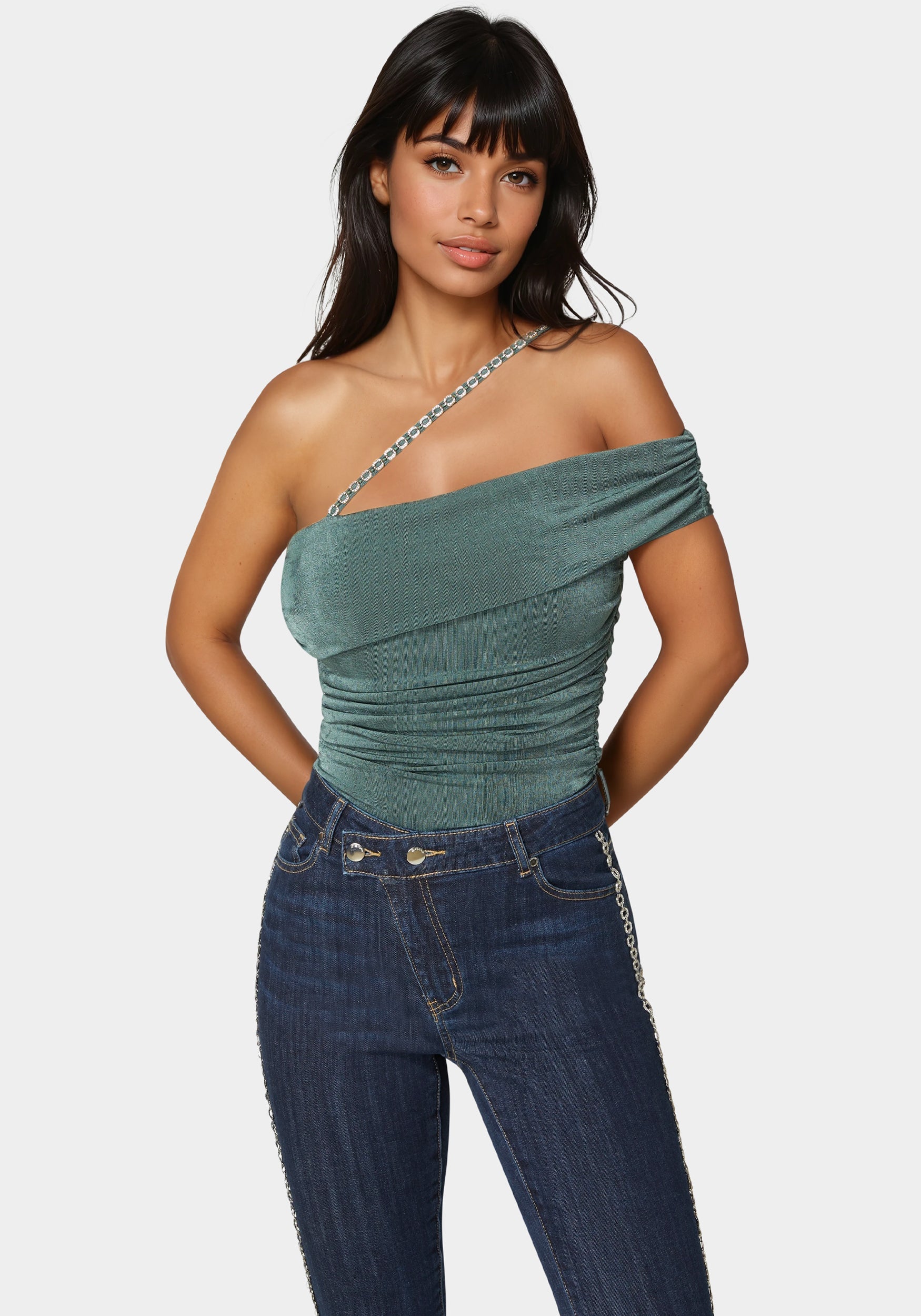 THETOE Tribeca Off Shoulder Knit ミント THE TOE Tribeca off shoulder knit mint