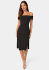 Off Shoulder Midi Dress