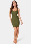 V-Neck Strap Bandage Dress