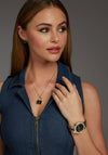 Watch Locket And Earring Set