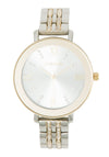 Two Tone Crystal Pave Watch