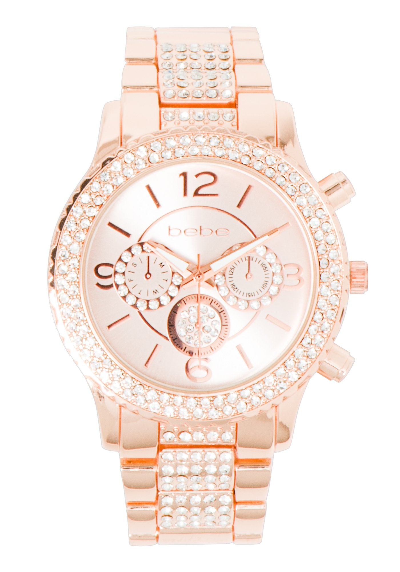 BiBi Rose Gold Crystal Pavé Bracelet Watch BIBI Women main image 4
