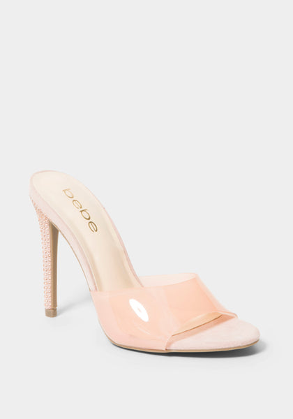 Blush on sale mule heels