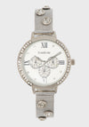 Silver Crystal Band Watch