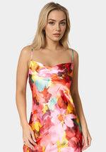 Pink/Orange Floral
