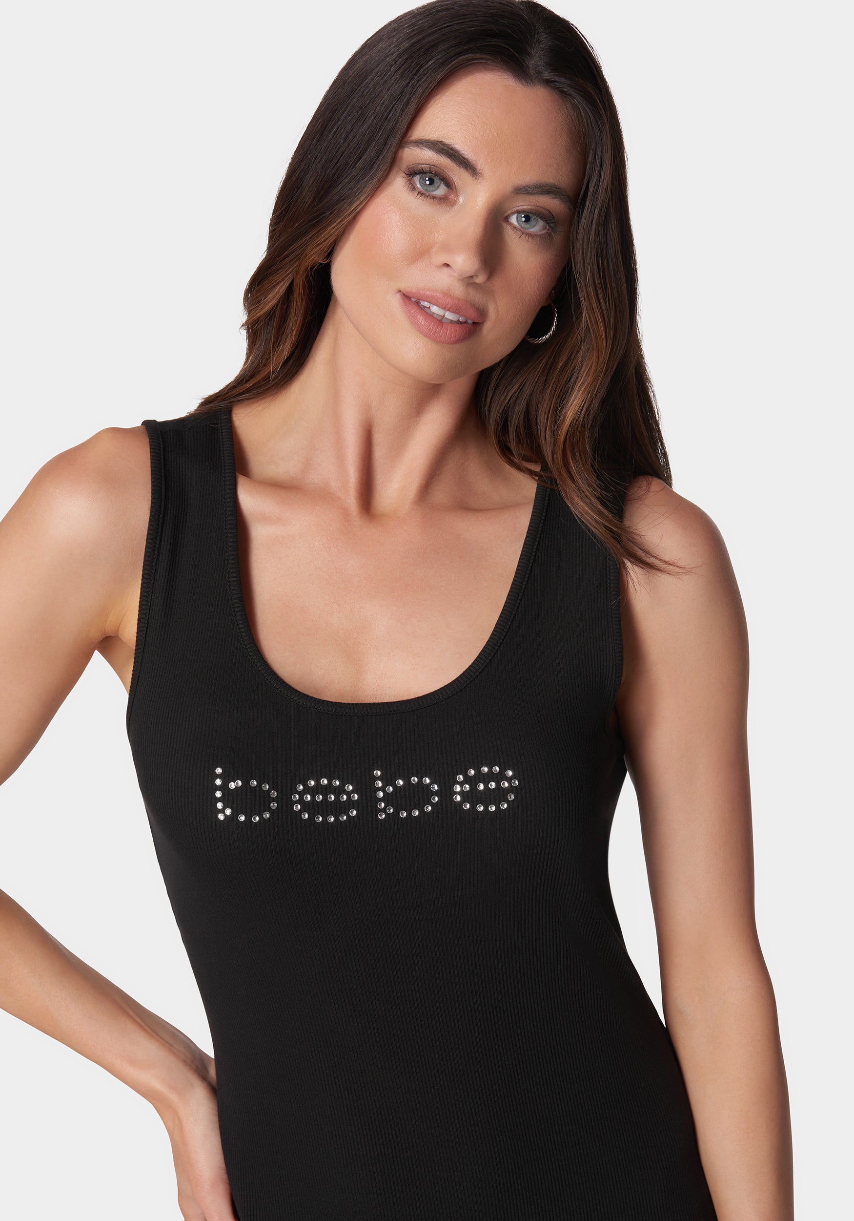 bebe dresses for women Mini Shine bright like a diamond. Maxi Logo Dress