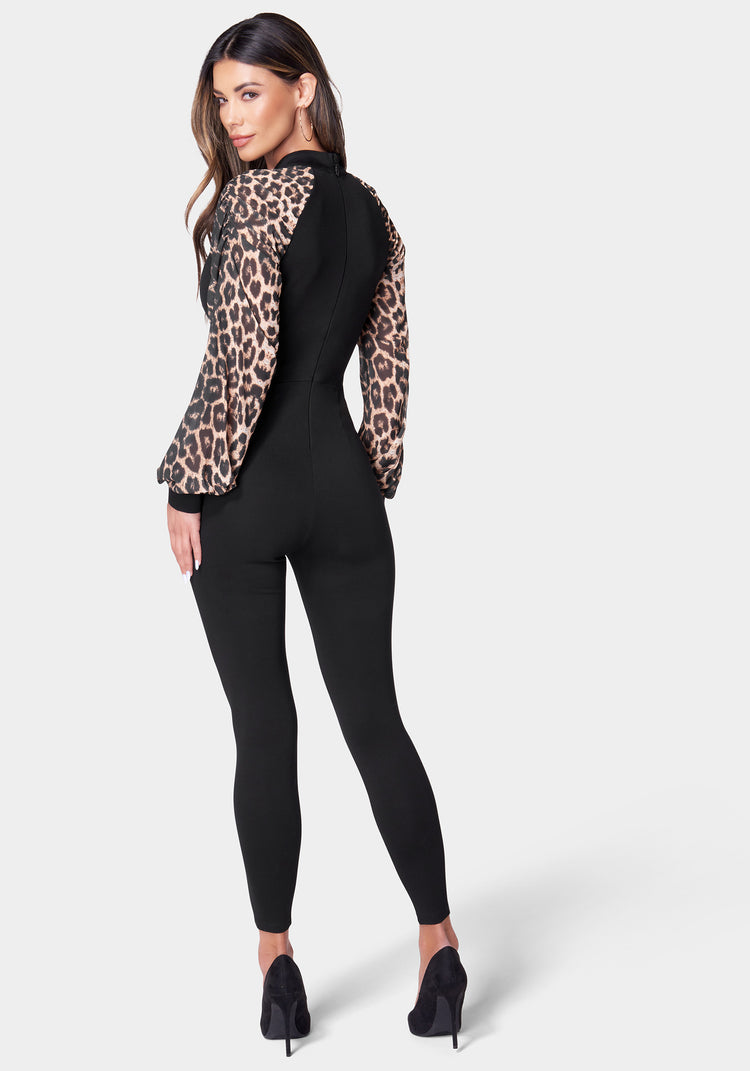 Black/Leopard