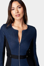 Blue Denim/Black