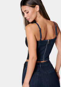 DARK INDIGO WASH/BLACK