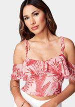 Rose Palm Print