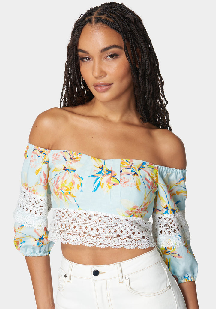 Bali Blooms Print