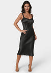 Satin Midi Dress