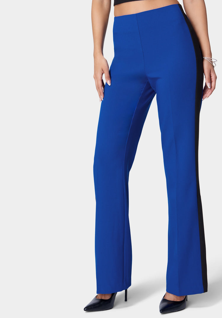 Cobalt Streetwear Flare Yoga Pants