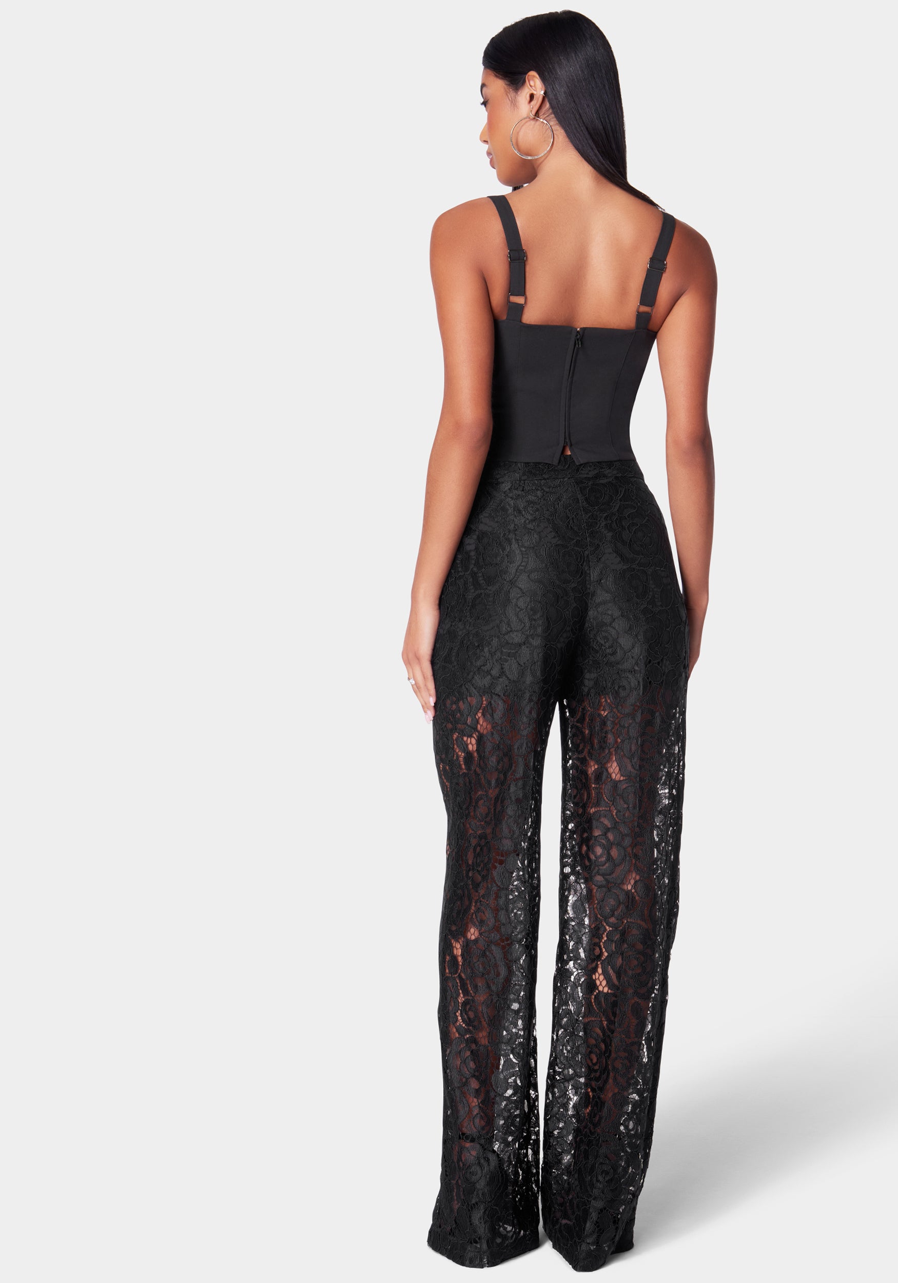 Stride Wide Leg Lace Pant main image 1