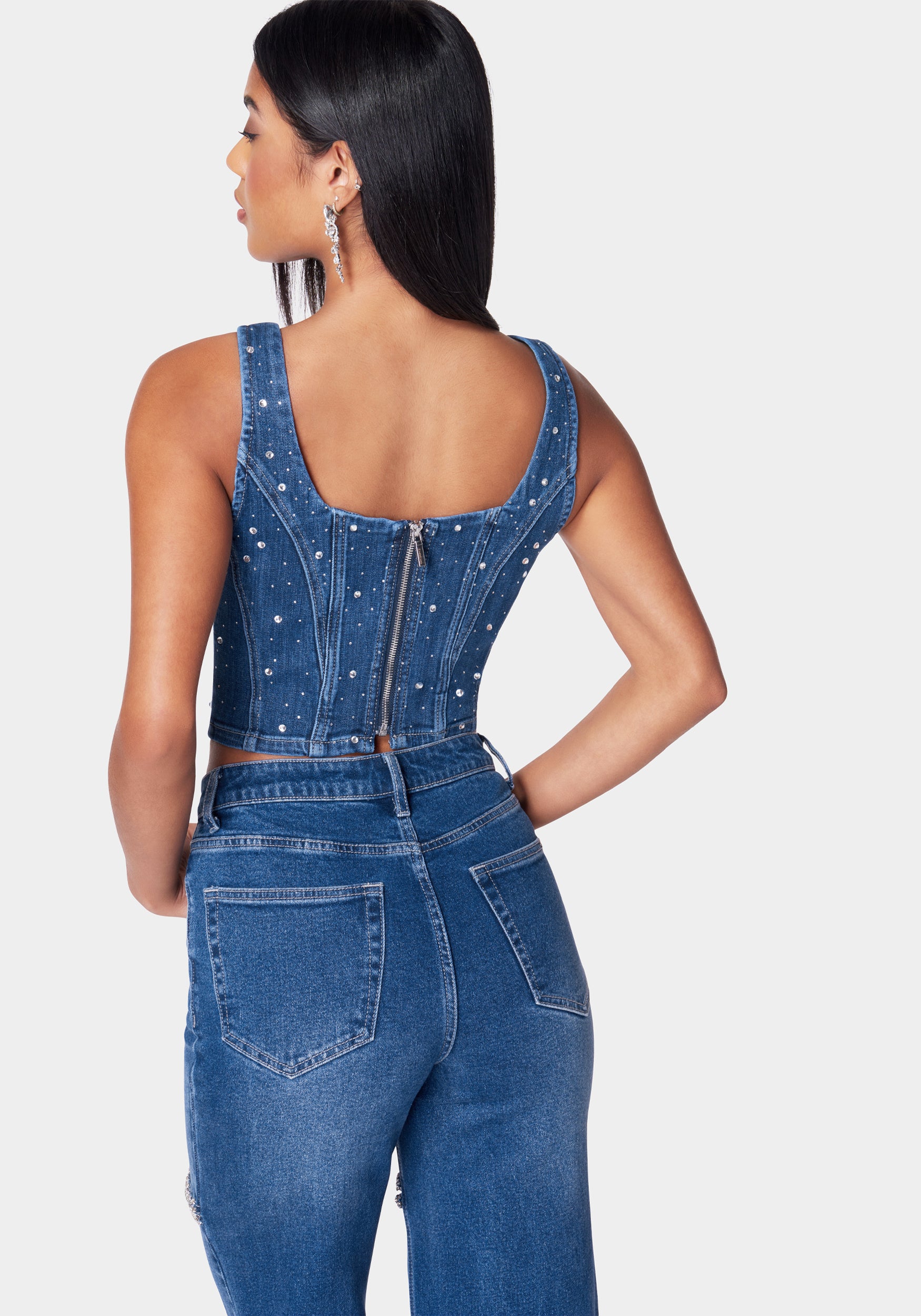 Star Denim Bustier