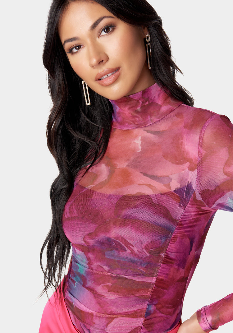 Ruched bodysuit deals