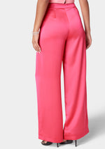 Satin Wide Leg Pant