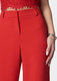 Natural Waist Wide Leg Pant