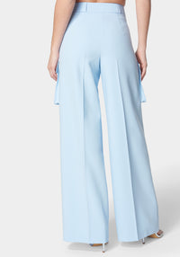 High Waist Ultra Wide Leg Cargo Pant