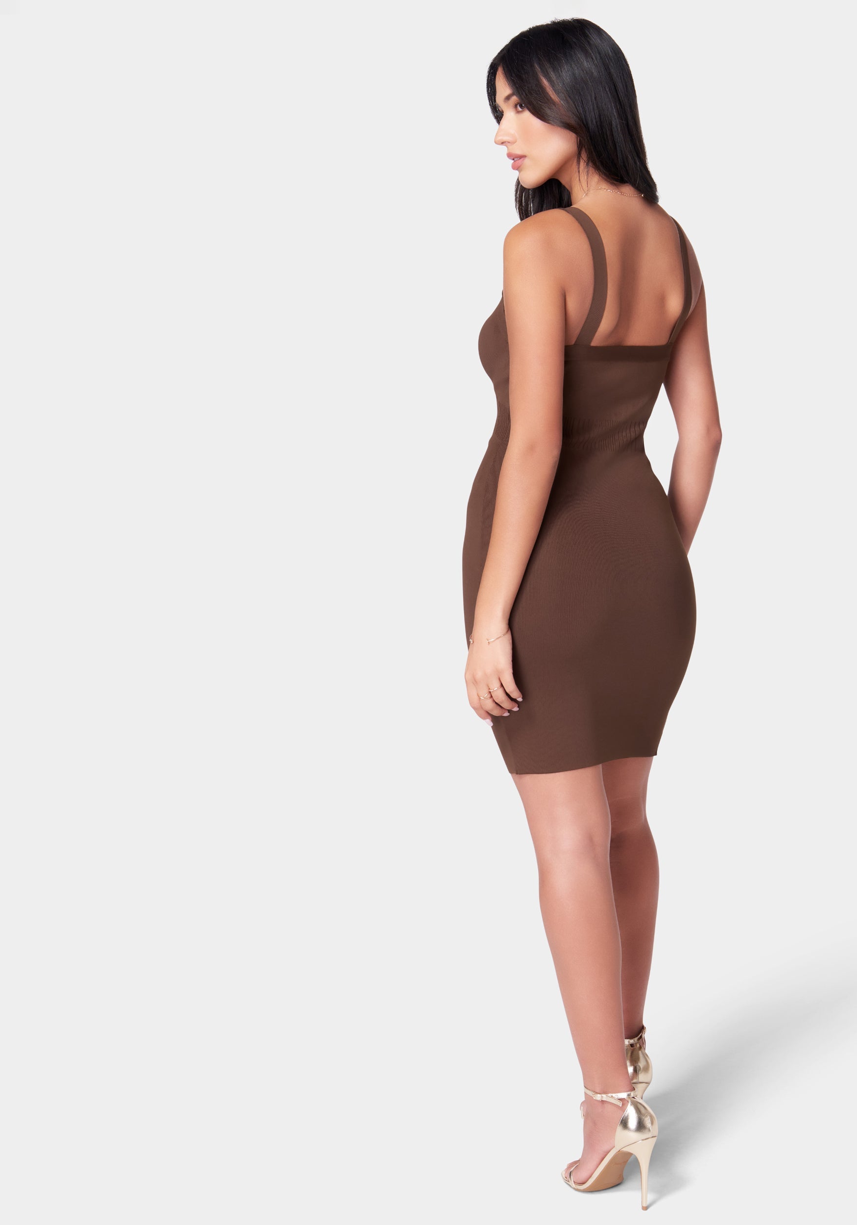 BANDAGE MINI DRESS IN PINK