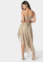 Dolce Pleat Sharkbite Maxi With Tie Back