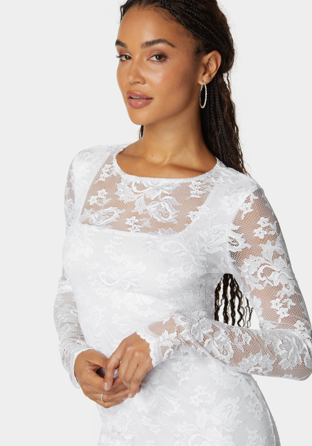 Marseille Lace Long Sleeve Dress Marseille Lace Long Sleeve Dress