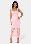 Marseille Lace Square Neck Tank Dress