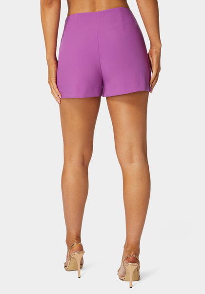 Herlipto Quilted Flare Bell Shorts