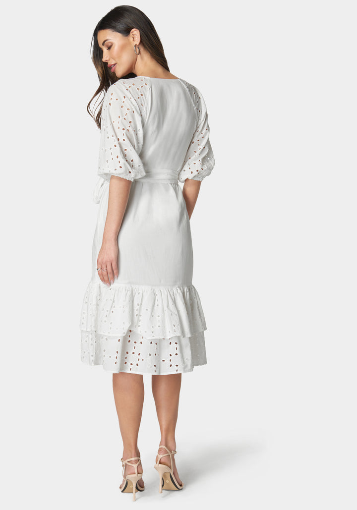 Cotton Eyelet Dress
