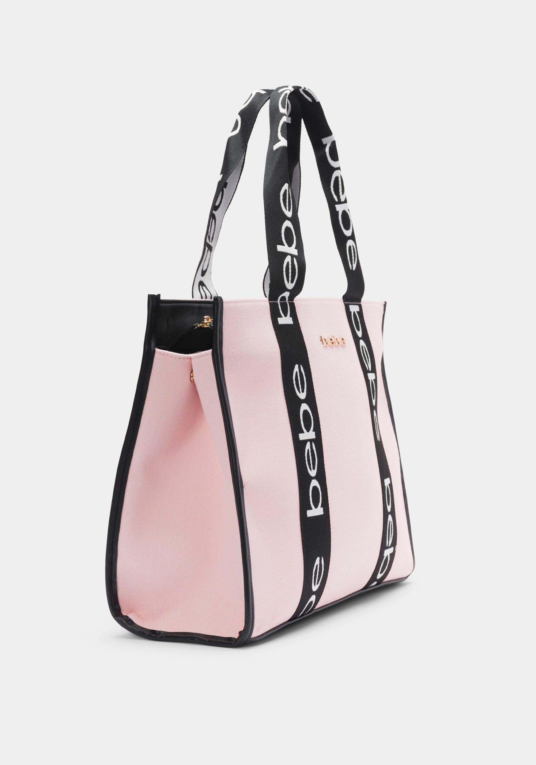 Hana Canvas Tote Blush - bebe