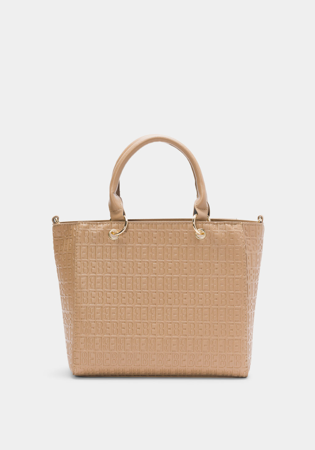 Celia Embossed Logo Satchel
