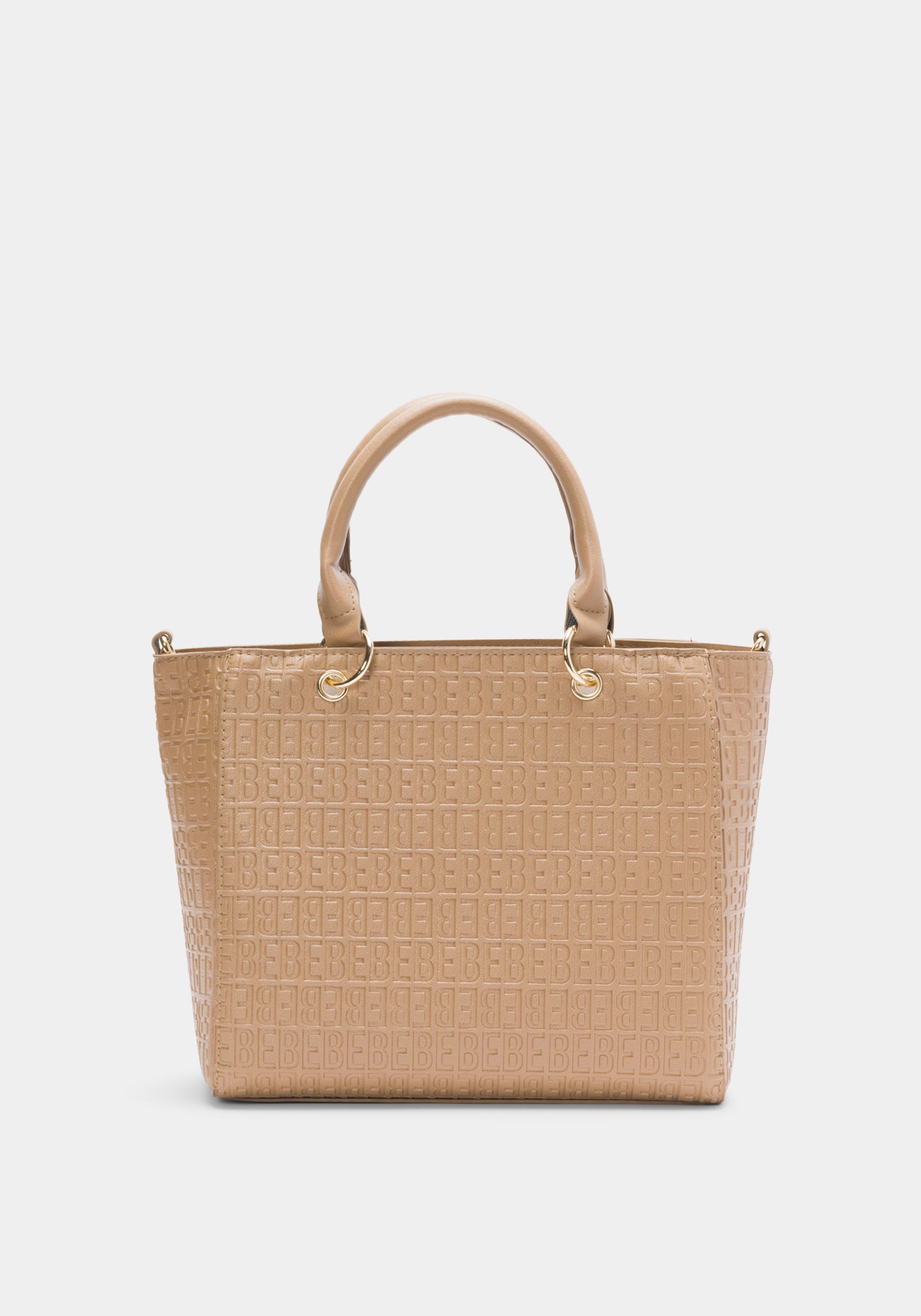 Celia Embossed Logo Satchel
