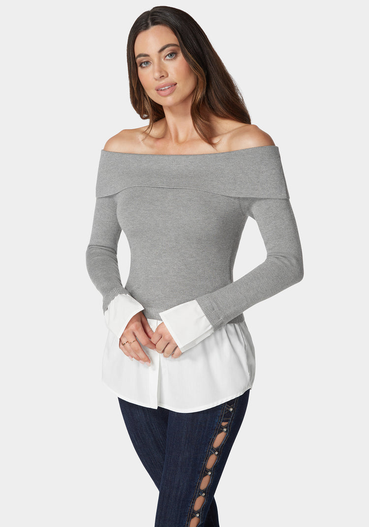 Coperni Crewneck Sweatshirt Body - Grey Melange – The