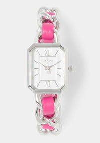 Hot Pink/Silver