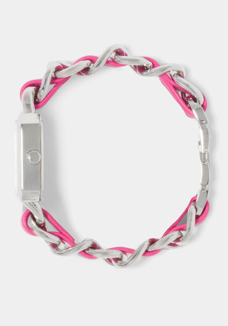 Hot Pink/Silver