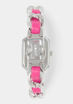 Hot Pink/Silver