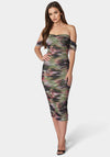 Ruched Midi Dress