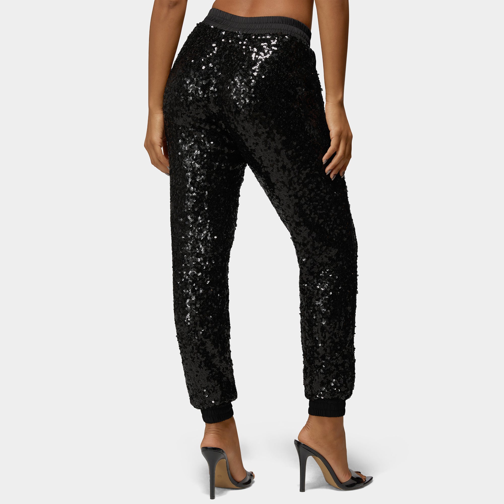 Rainbow Sequin Jogger Set