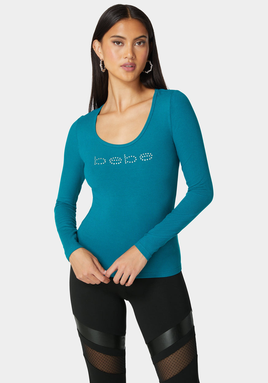 bebe Logo Apparel | Women's Clothing | Swarovski Crystal bebe Logo Apparel | Women's Clothing | Swarovski Crystal