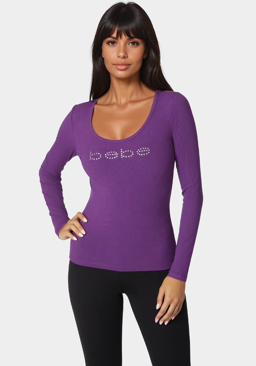 [as\"on］ 24fw BEBE LONG SLEEVE 107918_black_2_c8f84ede-d8bd-