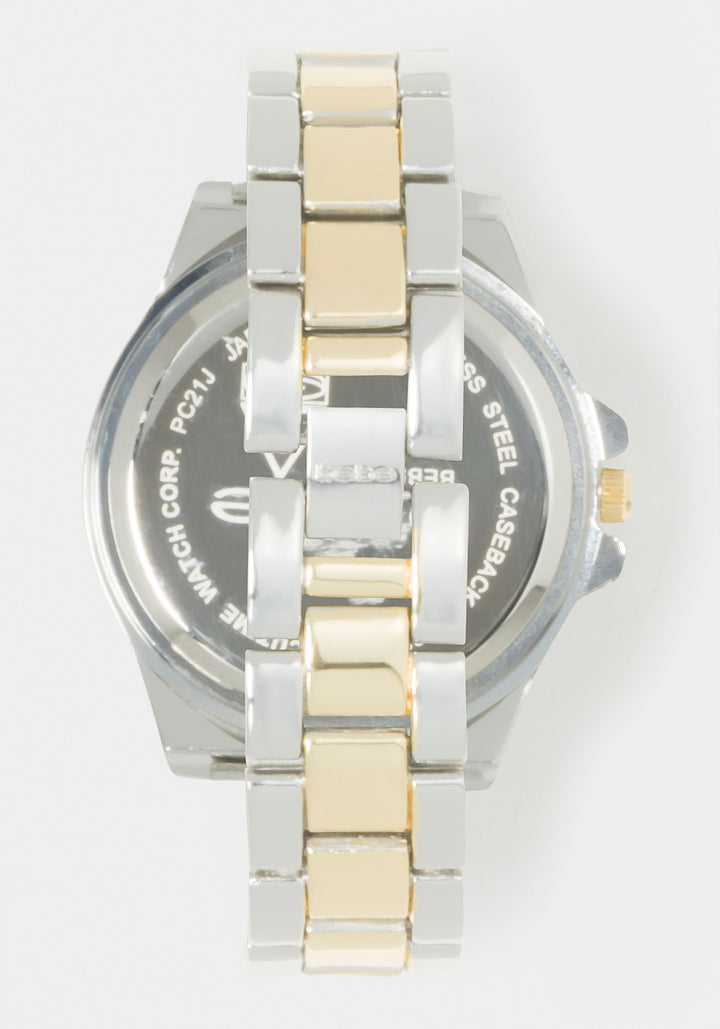 Two-Tone Silver & Gold