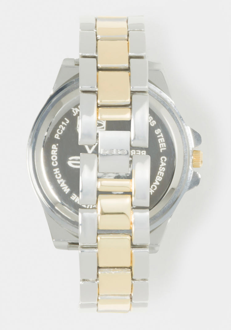 Two-Tone Silver & Gold