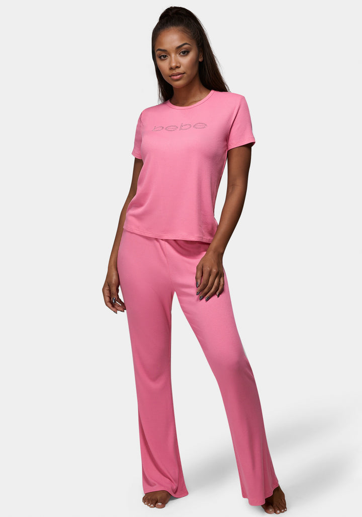 Front View-Amora Lounge Set-Aurora Pink