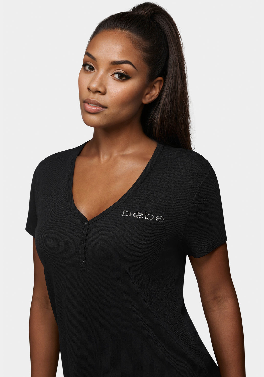 Other View-Better Thangs Lounge Set-Black Beauty