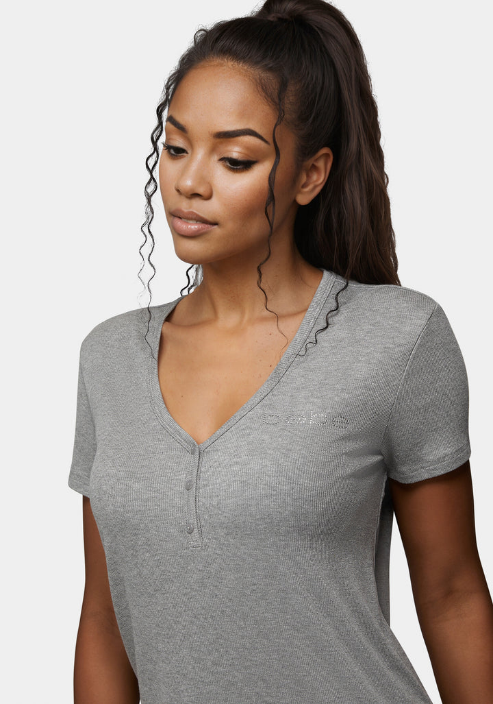 Other View-Better Thangs Lounge Set-Grey Heather
