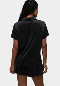Back View-Cici Short Set-Black Beauty