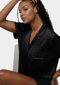 Other View-Cici Short Set-Black Beauty