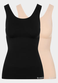 Seamless Shaping Camisole 2-Pack - Firm Control (Nude)